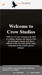 Mobile Screenshot of crowstudios.co.uk